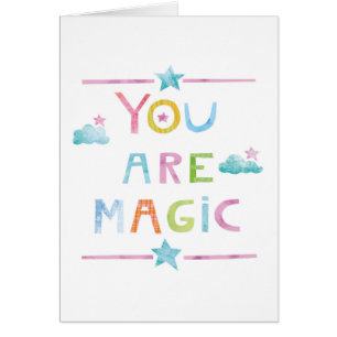 Magische Wolken sind Sie magisch