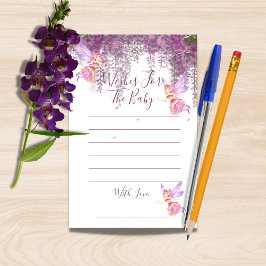 Magische Wünsche für das Baby Duschspiel