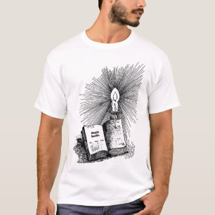 Magische Zauber Bucht Candle Witchcraft T-Shirt
