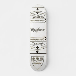 Magische Zeichen Skateboard
