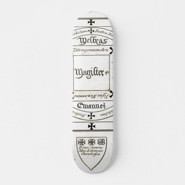 Magische Zeichen Skateboard (Vorne)