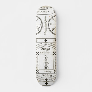 Magische Zeichen Skateboard
