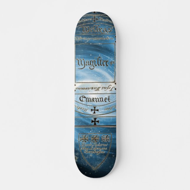Magische Zeichen Skateboard (Vorne)