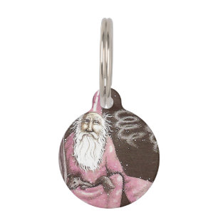 Magischer Alter Zauberer Elf Magic Wand Star Haustiermarke