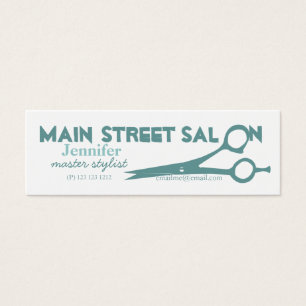 Magischer aquamariner blauer Haar-Salon Scissor