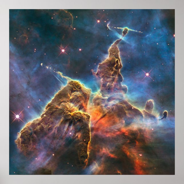 Magischer Berg Poster (Vorne)