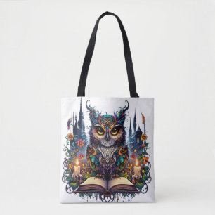 Magischer Bücher-Owl