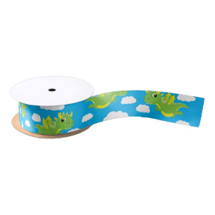 Magischer Drache Niedlich Ocean Animal Ribbon Satinband
