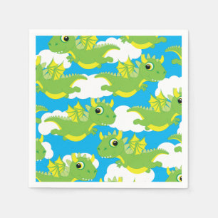 Magischer Drache-niedliche 1. Serviette