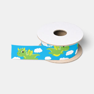 Magischer Drache-niedliches Ozean-Tier-Band Satinband