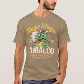 Magischer Drache Tabak T-Shirt