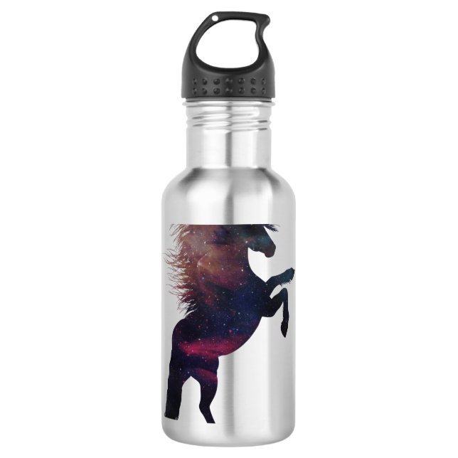 Magischer Einhornnebel Edelstahlflasche (Vorderseite)