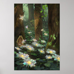Magischer Feenposter Poster