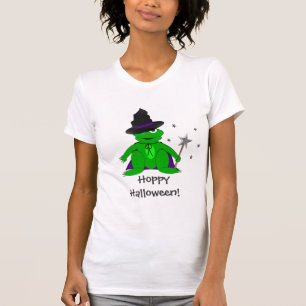 Magischer Frosch-hopfenreiches Halloween-T-Shirt T-Shirt