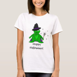 Magischer Frosch-hopfenreiches Halloween-T-Shirt T-Shirt
