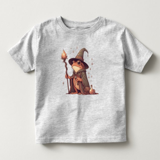 Magischer Froschassistent Kleinkind T-shirt (Vorderseite)