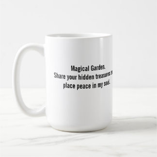 Magischer Garten Engel Kaffeetasse