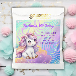 Magischer Glitter Süßer Einhorn Geburtstag Geschenktütchen