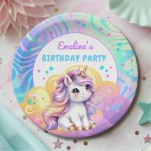 Magischer Glitter Süßer Einhorn Geburtstag