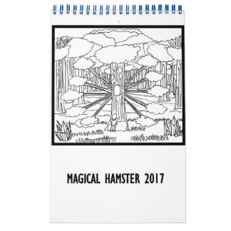 Magischer Hamster 2017 Kalender