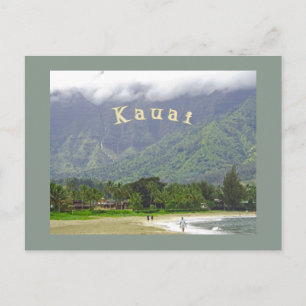 "MAGISCHER HANALEI" (KAUAI) POSTKARTE
