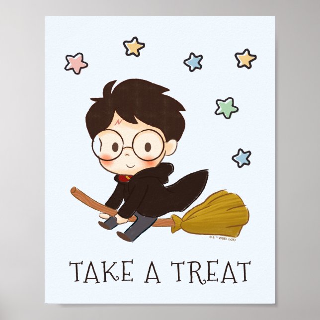 Magischer HARRY POTTER™ und Hogwarts-Geburtstag Poster (Vorne)