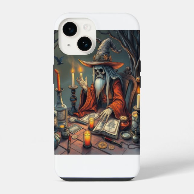 Magischer Hexe iPhone Hülle (Rückseite)
