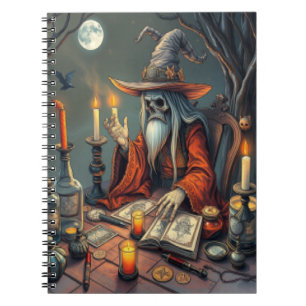 Magischer Hexe Notizblock