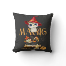 Magischer Hexen-Eule Herbst Thema Personalisiert