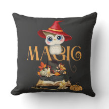 Magischer Hexen-Eule Herbst-Themen-Personalisiert