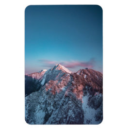 Magischer Himmel über dem Berg Storžič, Slowenien Magnet