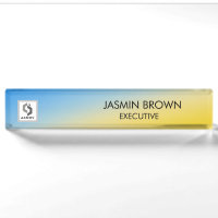 Magischer Hintergrund Name Personalisiert