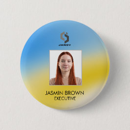 Magischer Hintergrundname Personalisiert  Button