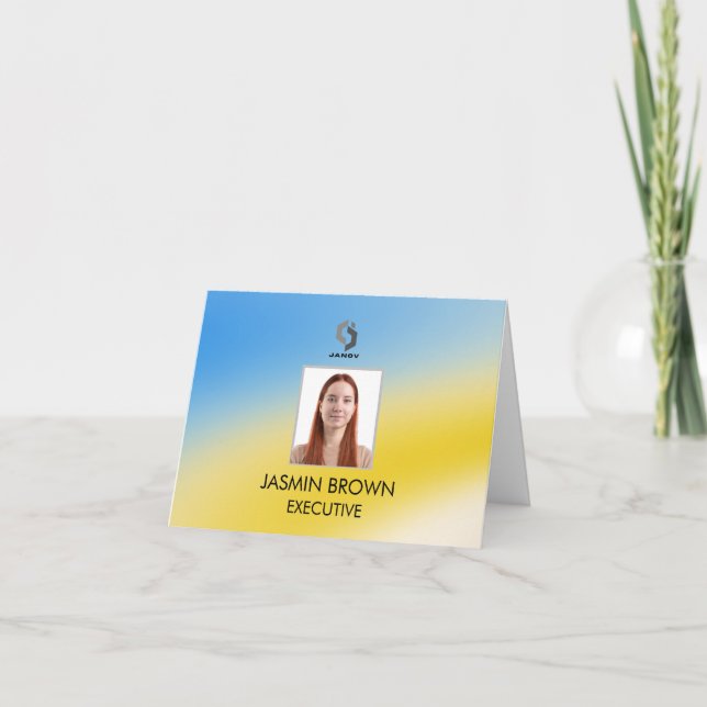 Magischer Hintergrundname Personalisiert  Dankeskarte (Vorderseite)