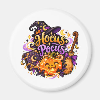 Magischer Hokuspokus Hexen Halloween Magnet