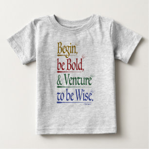 Magischer Horace Quote Baby T - Shirt