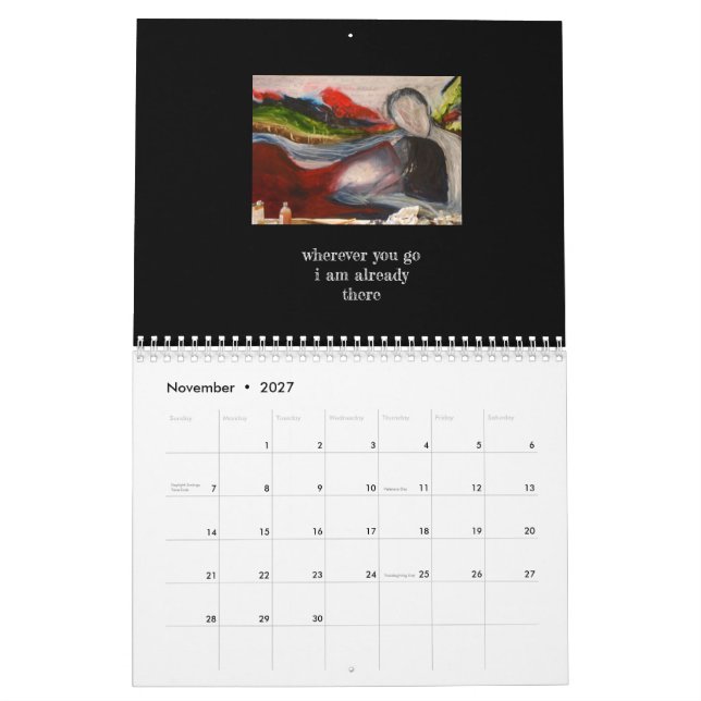 Magischer Kalender mit Sacro Moon Song (Nov 2027)