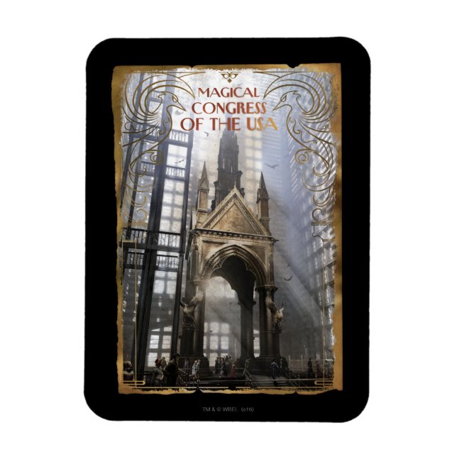 Magischer Kongress der USA Magnet (Vertikal)