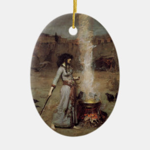 Magischer Kreis Keramikornament