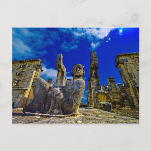 Magischer Krieger Postkarte (Vorderseite)