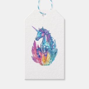 Magischer Kristallhöhlen-Einhorn (1) Geschenkanhänger