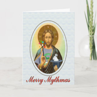 Magischer Mann Feiertagskarte