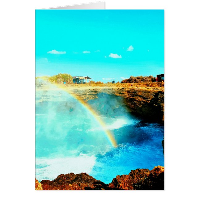 Magischer Meerregenbogen bei Devil's Tear Nusa Lem (Vorne)