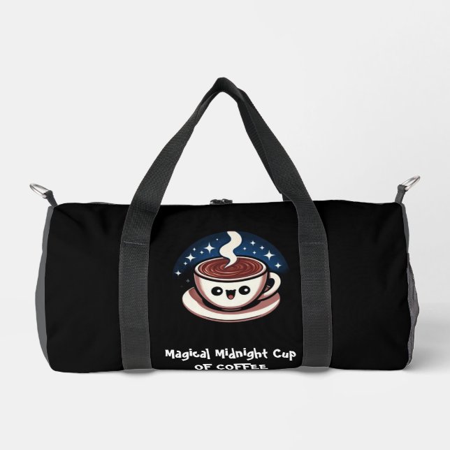 Magischer Mitternachtskaffee  Duffle Bag (Vorderseite)
