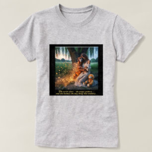 Magischer Moment mit geliebtem Ridgeback T-Shirt