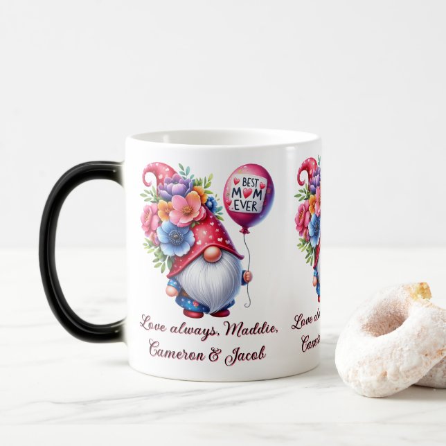 Magischer Muttertag: Farbveränderndes Genom Verwandlungstasse (Mit Donut)