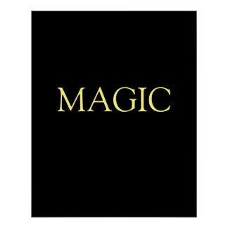 MAGISCHER NAME TEXT INSPIRATION MOTIVATION POSTER