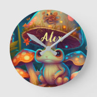 Magischer niedlicher Froschpilz