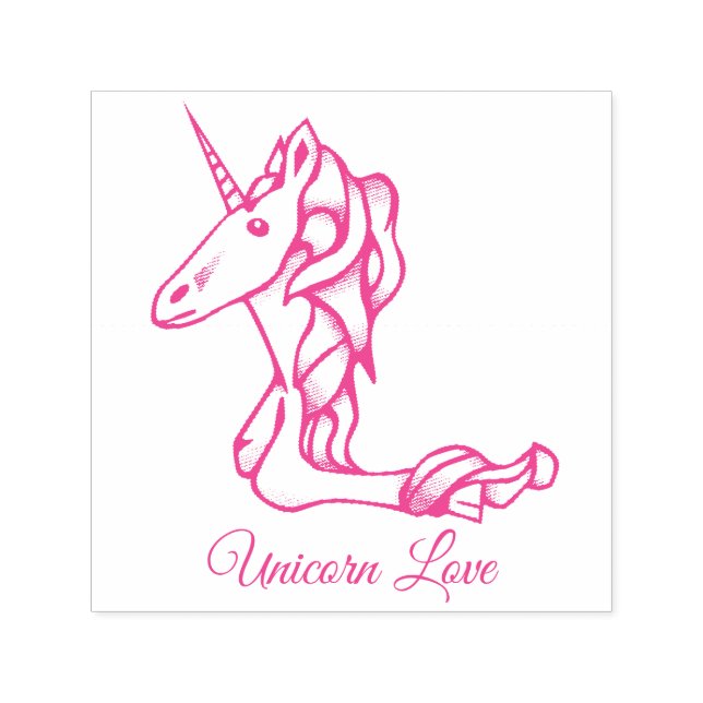 Magischer Niedlicher Monogramm L-Text für benutzer Permastempel (Design)