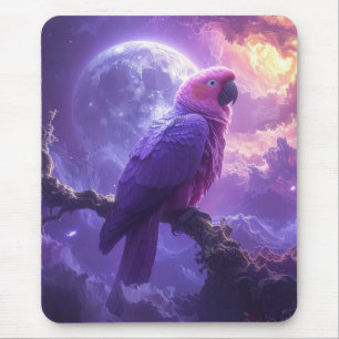 Magischer Papagei Mousepad